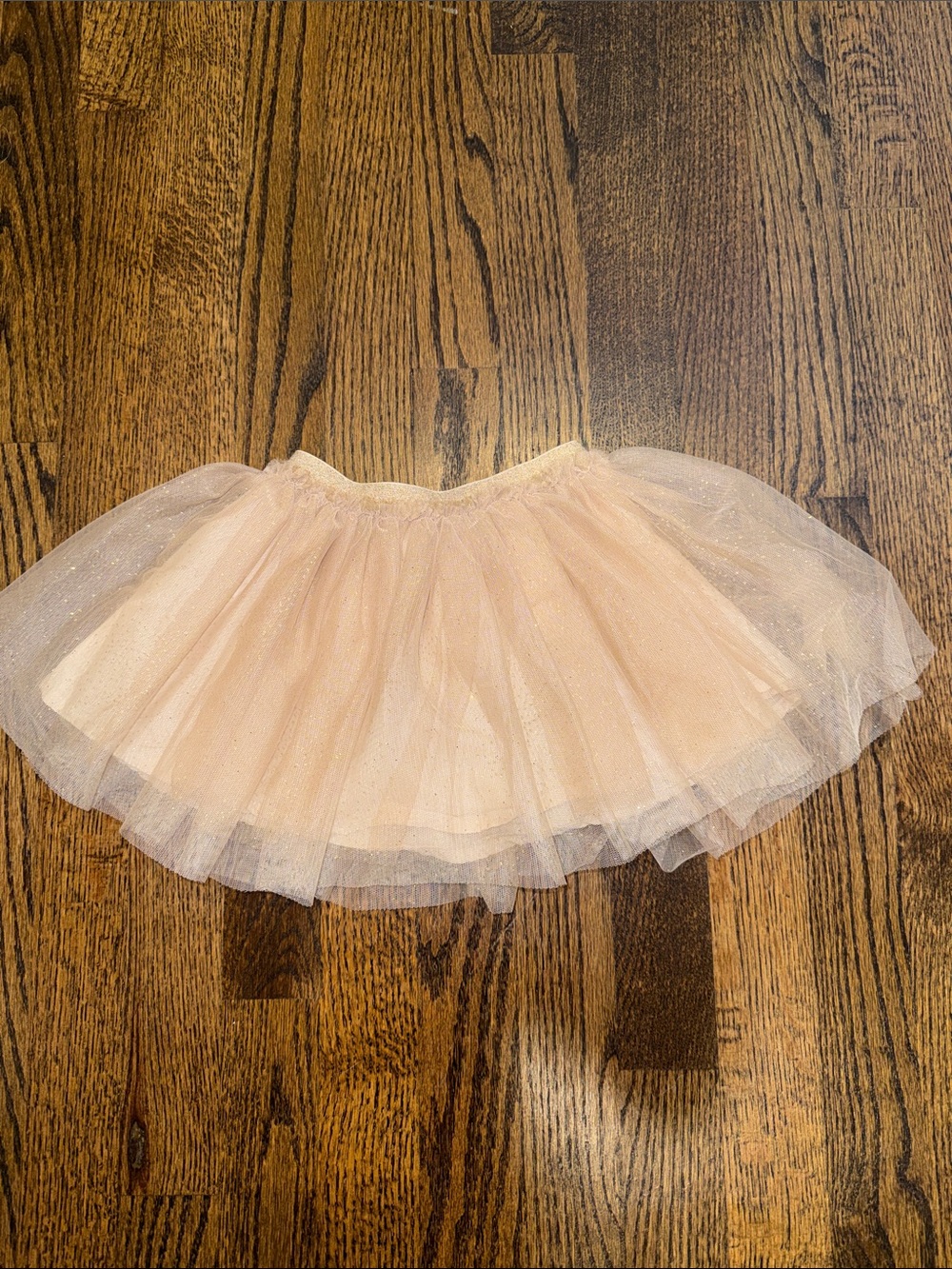 Mayoral Neutral Tulle Glitter Ballet Skirt 24 Months